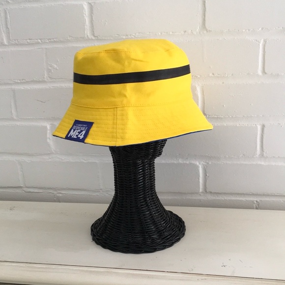 Dreamworks Despicable Me 4 Minion Yellow Bucket Hat - Picture 2 of 8